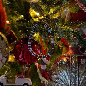 Clay Bead Christmas Star Bracelet